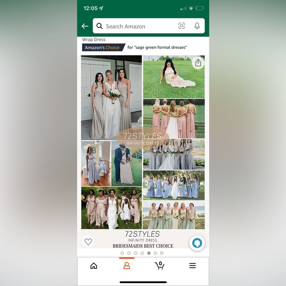 Bridesmaid dress, never worn, bought but chose another color - Picture 3 of 3